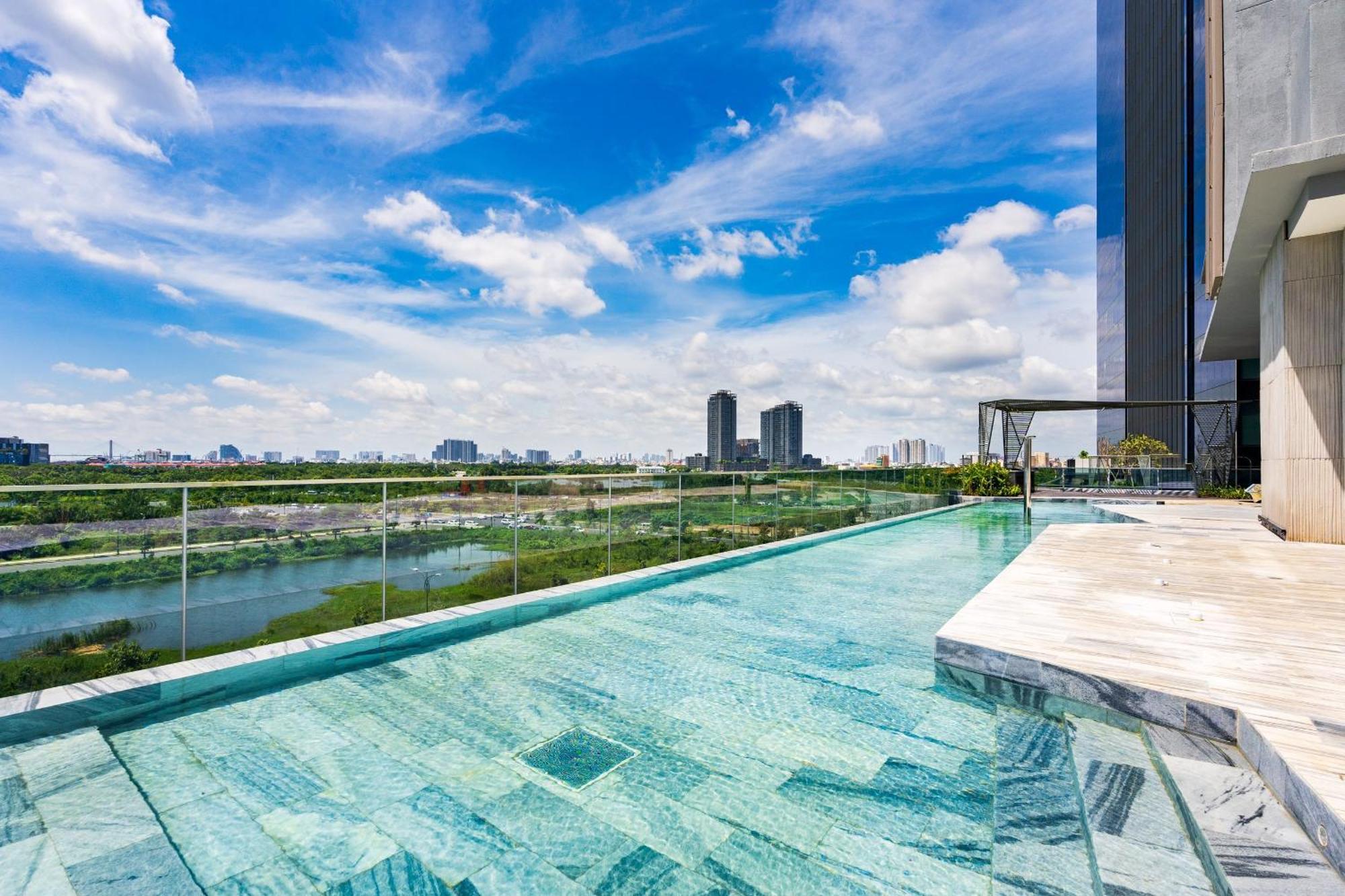 The Crest-Central Saigon Riverside -Free Pool-Gym-Sauna Room-Yoga Room Bandar Ho Chi Minh Luaran gambar