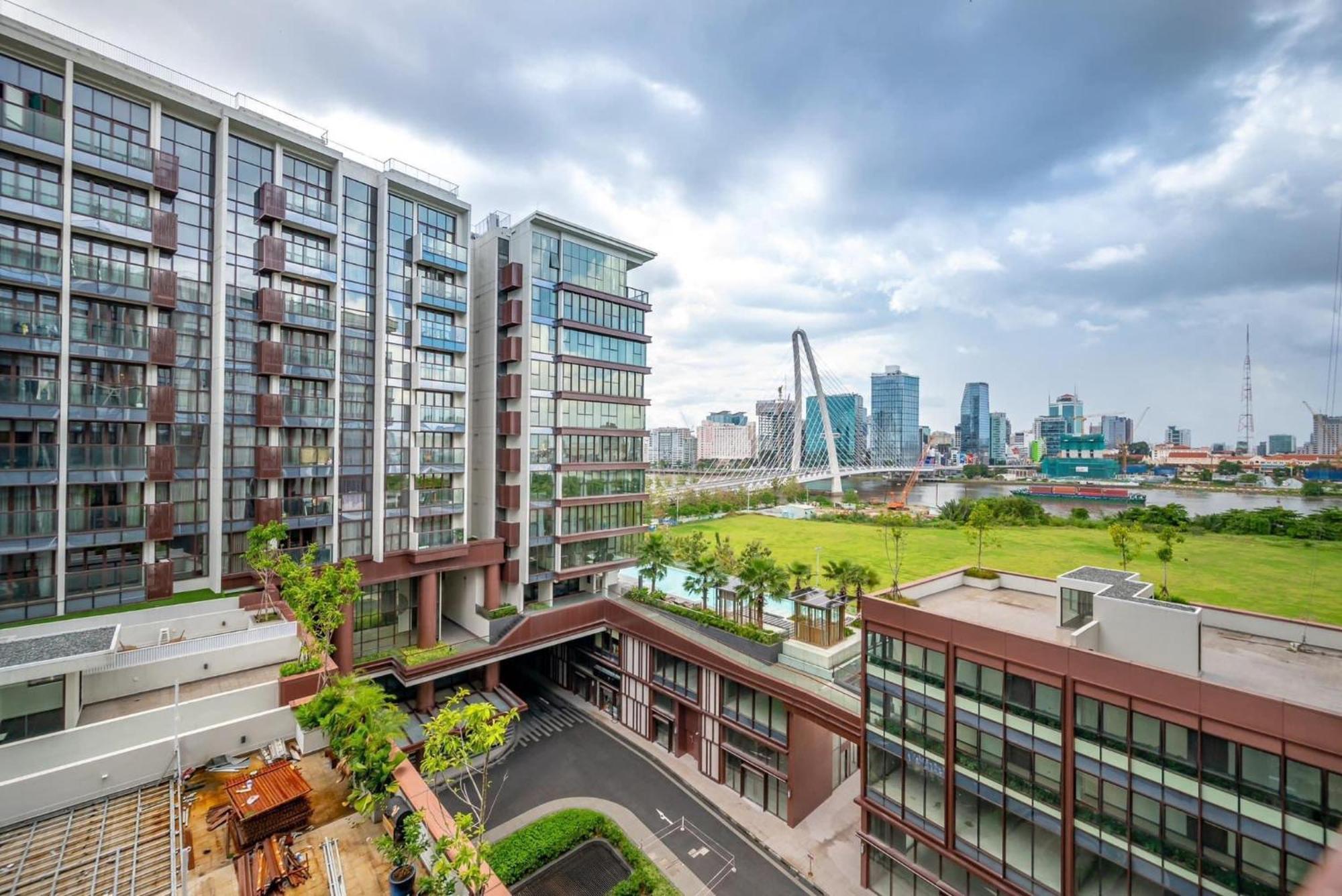 The Crest-Central Saigon Riverside -Free Pool-Gym-Sauna Room-Yoga Room Bandar Ho Chi Minh Luaran gambar